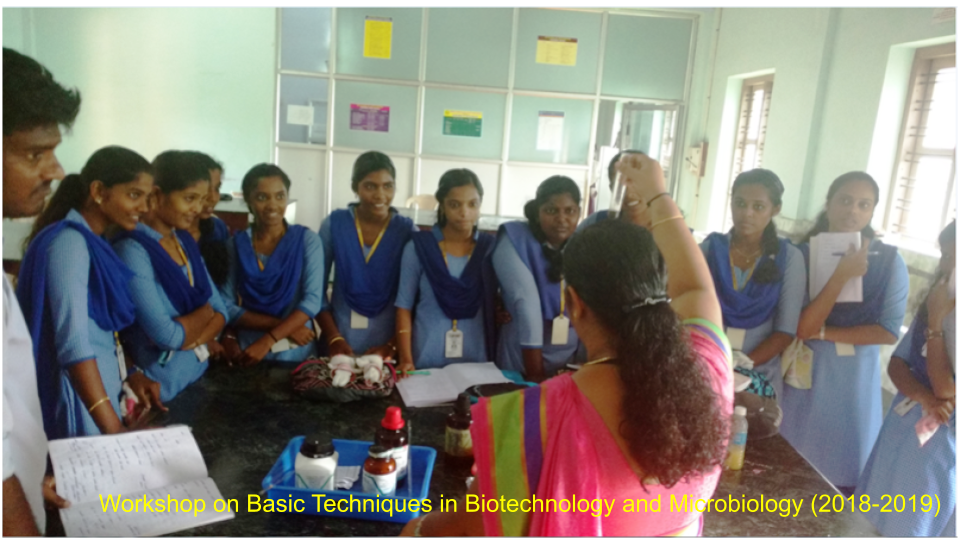Workshop on Basic Techniques in Biotechnology and Microbiology (2018-2019)